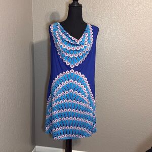 INC Peacock Dress